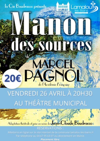 Manon des Sources – 26 Avril à 20h30