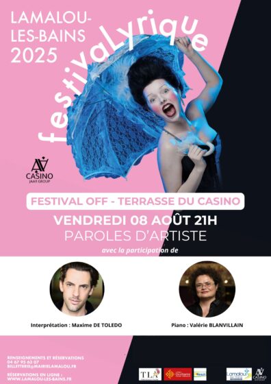 Festival OFF Paroles d’artiste – Vendredi 08 Août 21h