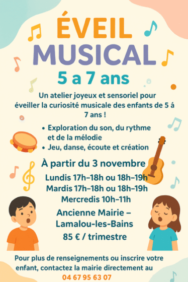 Éveil Musical – École de Musique
