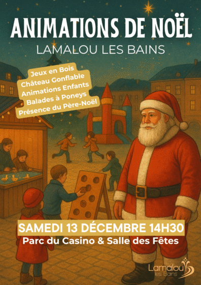 Animations de Noel – Samedi 13 Décembre 14h30
