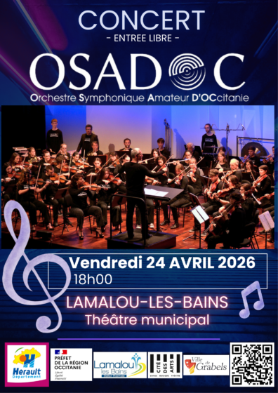 Concert OSADOC – Vendredi 24 Avril 18h00