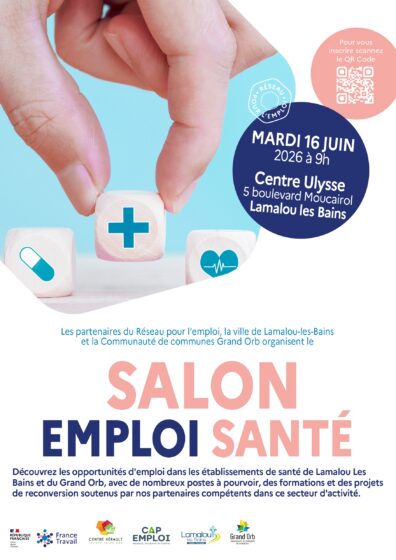 Mardi 16 Juin 9h – Salon Emploi Santé