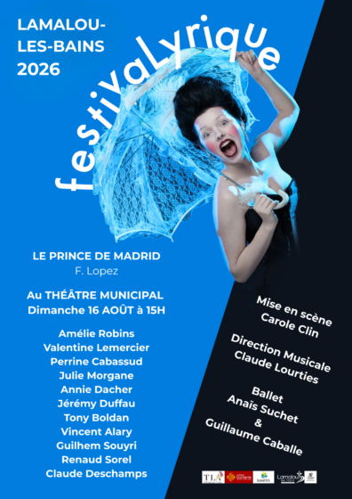 Festival Lyrique – Le Prince de Madrid Dimanche 16 Août 15h