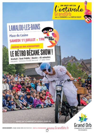 l&rsquo;Estivale Grand Orb – Samedi 11 Juillet 19h