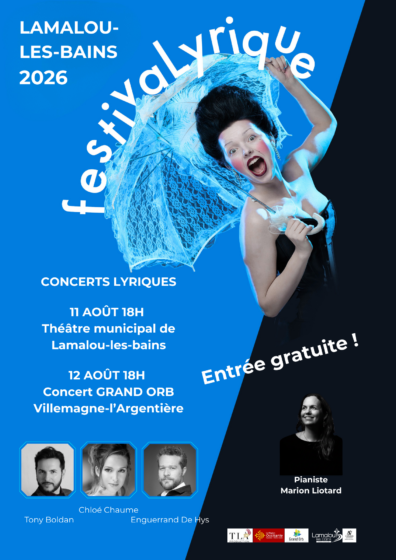 Festival Lyrique – Concerts Gratuit Mardi 11 Août et Mercredi 12 Août 2026