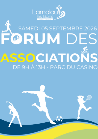 Forum des Associations – Samedi 05 Septembre de 9h à 13h