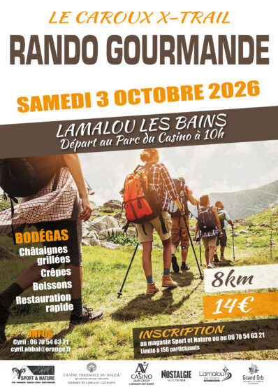 Rando Gourmande – Samedi 03 Octobre