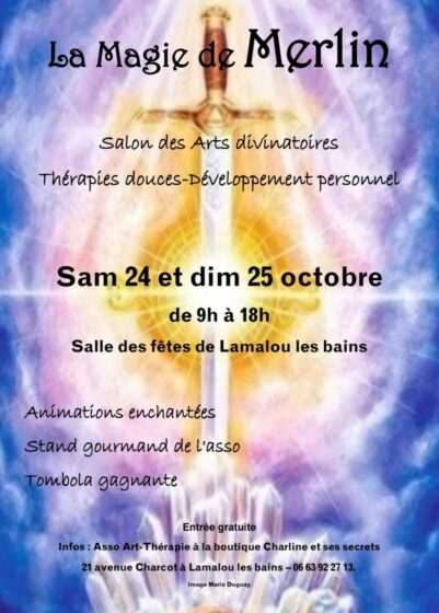 Salon Magie de Merlin – 24 & 25 Octobre