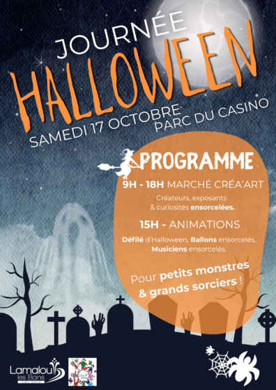 Journée Halloween – Samedi 17 Octobre à partir de 9h